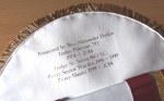 Gold Blocking Personalised Message